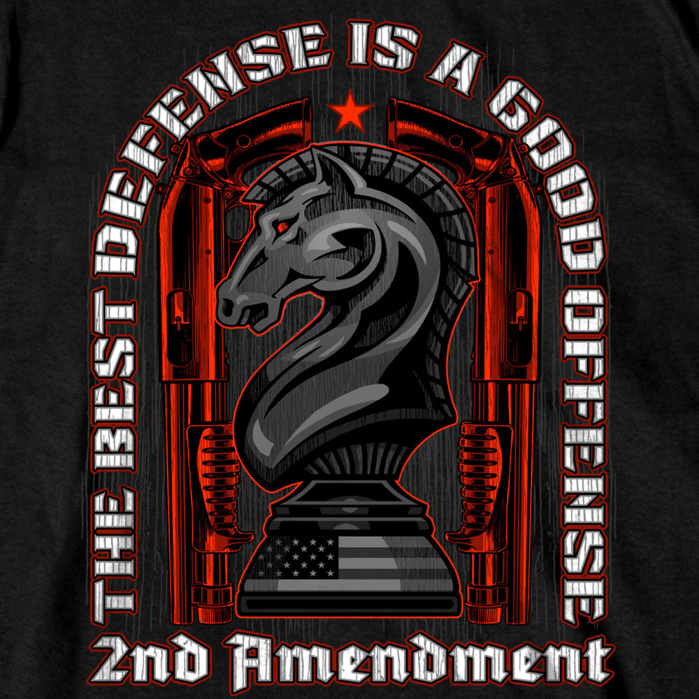 The Best Defense 2nd Amendment Short Sleeve Shirt