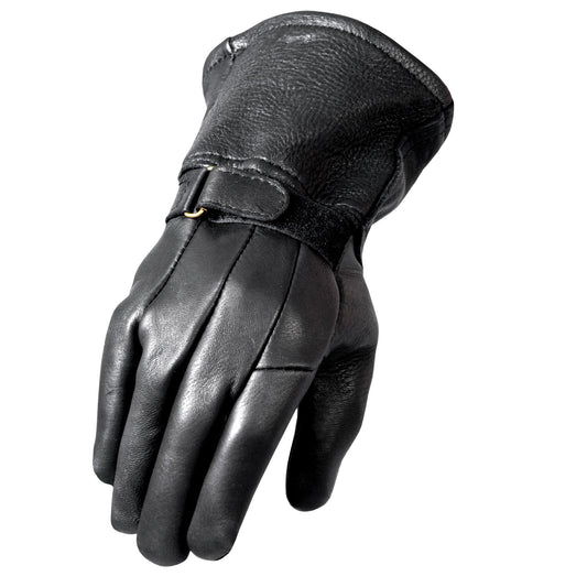 Classic Deerskin Thinsulate Lining Gauntlet Glove